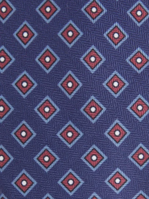 Corbatas|Corbatas<Alvaro Moreno CORBATA PRINTED Azul Marino