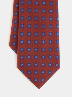 Corbatas|Corbatas<Alvaro Moreno CORBATA PRINTED Burdeos