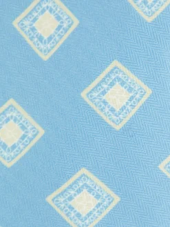 Corbatas|Corbatas<Alvaro Moreno CORBATA PRINTED Celeste