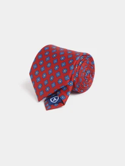 Corbatas|Corbatas<Alvaro Moreno CORBATA PRINTED Rojo