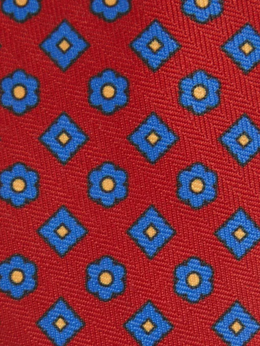 Corbatas|Corbatas<Alvaro Moreno CORBATA PRINTED Rojo