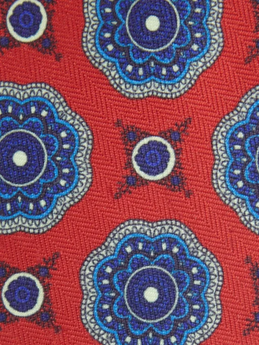 Corbatas|Corbatas<Alvaro Moreno CORBATA PRINTED Rojo