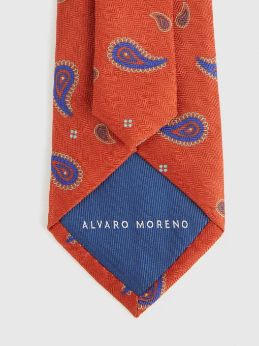 Corbatas|Corbatas<Alvaro Moreno CORBATA PRINTED Rojo