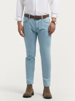 Vaqueros<Alvaro Moreno DENIM REGULAR Celeste