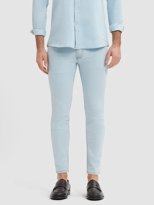 Vaqueros<Alvaro Moreno DENIM SKINNY Celeste