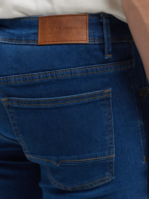 Vaqueros<Alvaro Moreno DENIM SLIM BASICO Azul