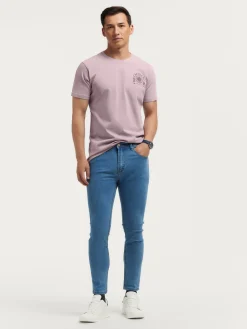 Vaqueros<Alvaro Moreno DENIM SUPER SKINNY Azul