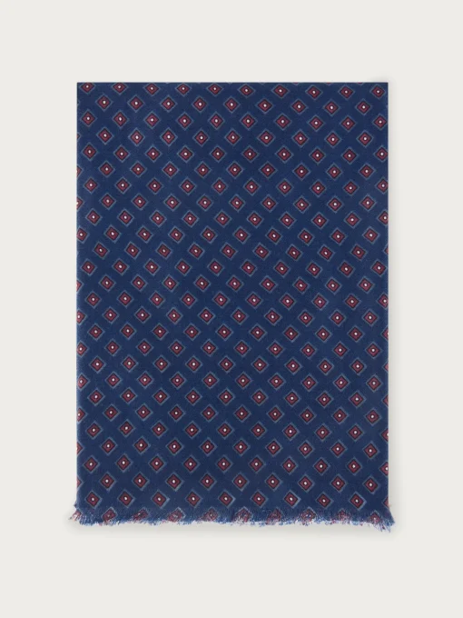 Foulares<Alvaro Moreno FOULARD PRINT Azul