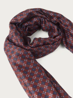 Foulares<Alvaro Moreno FOULARD PRINT Burdeos
