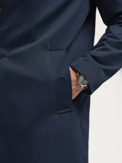 Cazadoras Y Parkas<Alvaro Moreno GABARDINA FELDMAN Azul Marino