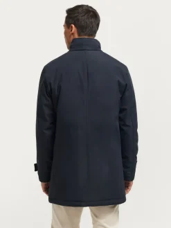 Cazadoras Y Parkas<Alvaro Moreno GABARDINA GELMAN Azul Marino