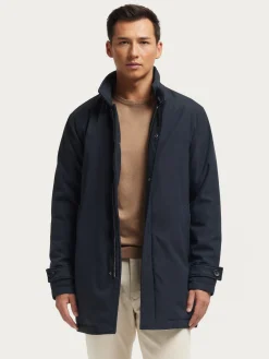 Cazadoras Y Parkas<Alvaro Moreno GABARDINA GELMAN Azul Marino