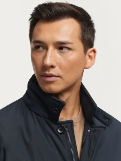 Cazadoras Y Parkas<Alvaro Moreno GABARDINA GELMAN Azul Marino