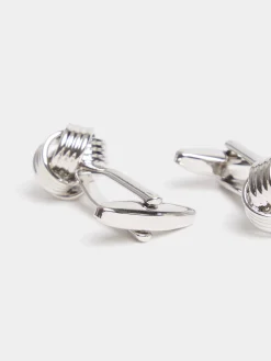 Tirantes Y Gemelos|Tirantes Y Gemelos<Alvaro Moreno GEMELOS NUDO METAL Gris