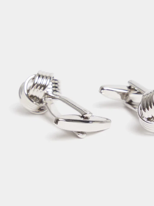 Tirantes Y Gemelos|Tirantes Y Gemelos<Alvaro Moreno GEMELOS NUDO METAL Gris