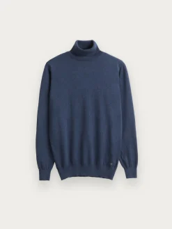 Jerséis<Alvaro Moreno JERSEY ROLL COLLAR Azul