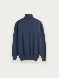Jerséis<Alvaro Moreno JERSEY ROLL COLLAR Azul