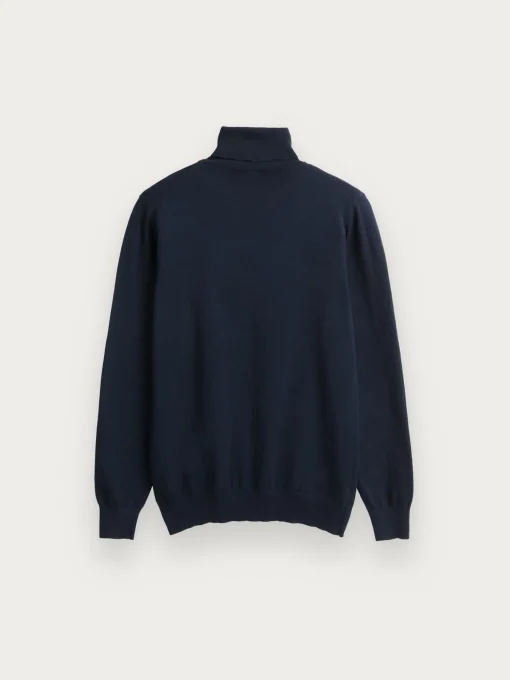 Jerséis<Alvaro Moreno JERSEY ROLL COLLAR Azul Marino