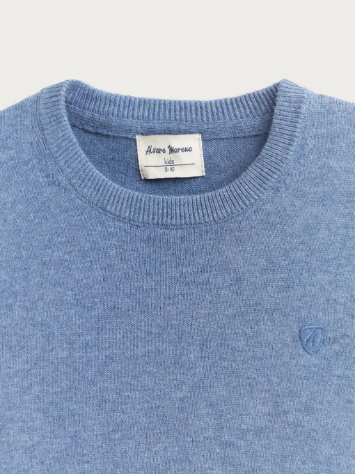 Jerséis<Alvaro Moreno JERSEY ROUND NECK KIDS Azul