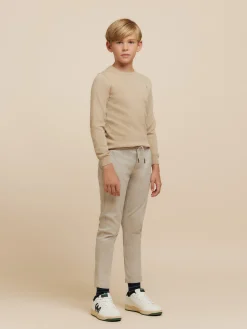 Jerséis<Alvaro Moreno JERSEY ROUND NECK KIDS Camel