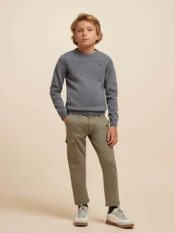 Jerséis<Alvaro Moreno JERSEY ROUND NECK KIDS Gris
