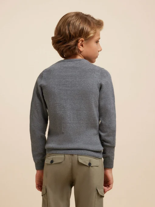 Jerséis<Alvaro Moreno JERSEY ROUND NECK KIDS Gris