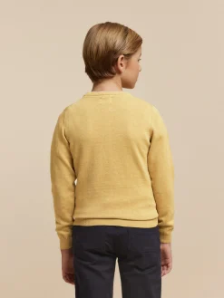 Jerséis<Alvaro Moreno JERSEY ROUND NECK KIDS Mostaza