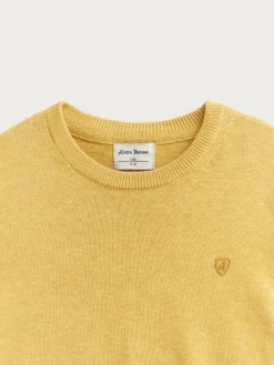 Jerséis<Alvaro Moreno JERSEY ROUND NECK KIDS Mostaza