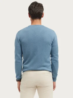 Jerséis<Alvaro Moreno JERSEY V-NECK TRENDY Celeste