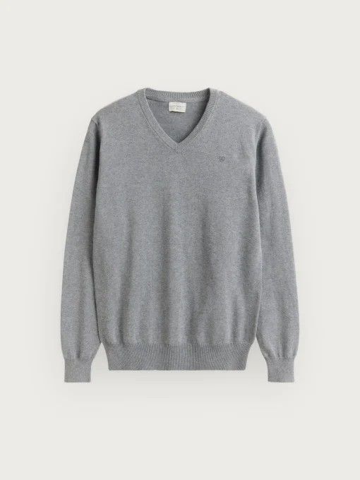 Jerséis<Alvaro Moreno JERSEY V-NECK TRENDY Gris