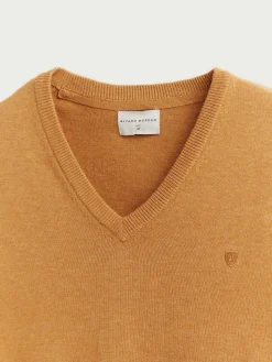 Jerséis<Alvaro Moreno JERSEY V-NECK TRENDY Mostaza