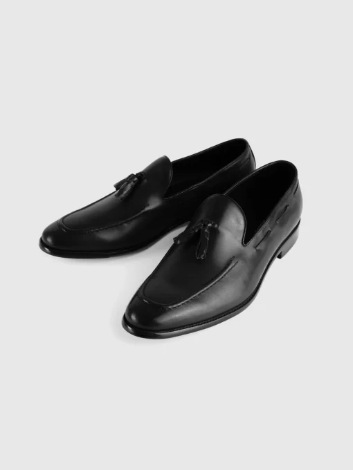 Vestir<Alvaro Moreno MOCASIN BORLAS Negro