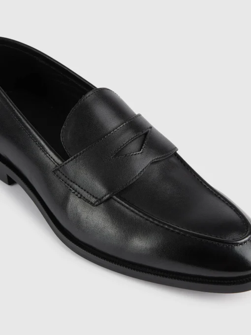 Vestir<Alvaro Moreno MOCASIN PIEL Negro