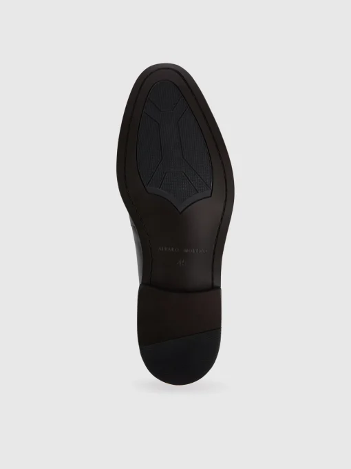 Vestir<Alvaro Moreno MOCASIN PIEL Negro