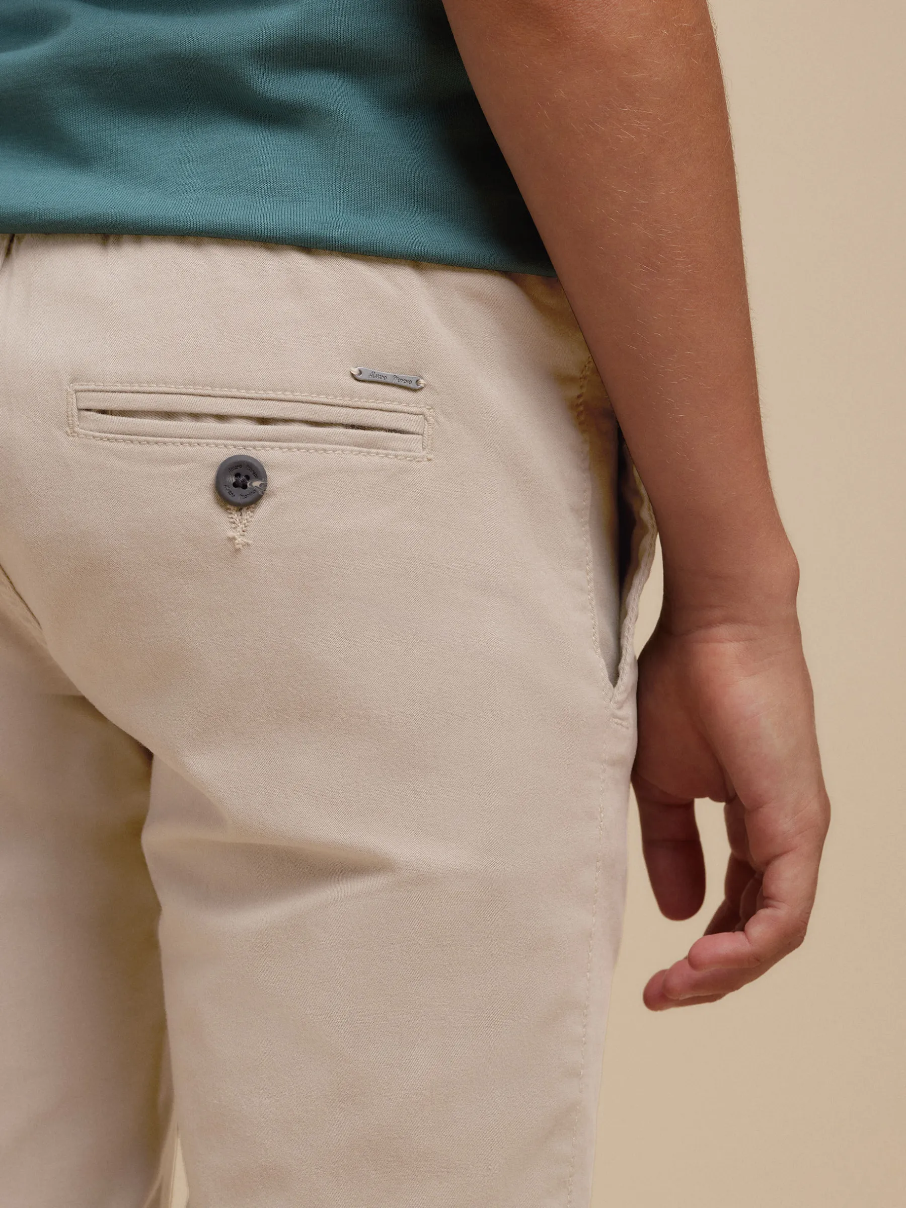 Pantalones<Alvaro Moreno PANTALON ANDER KIDS Beige