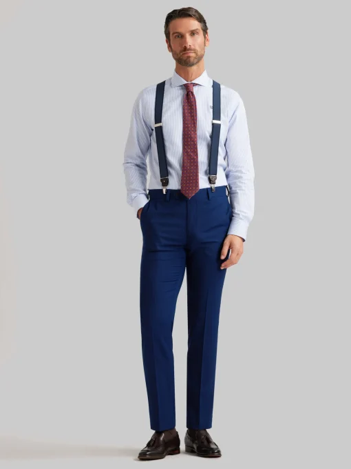 Trajes|Trajes<Alvaro Moreno PANTALON BIRDEYE Azul