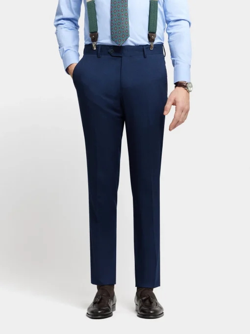 Trajes|Trajes<Alvaro Moreno PANTALON BIRDEYE Azul Marino