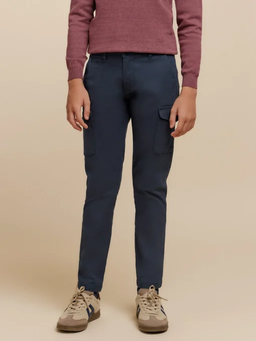 Pantalones<Alvaro Moreno PANTALON BUFFALO KIDS Azul Marino
