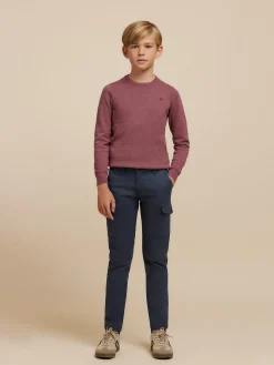 Pantalones<Alvaro Moreno PANTALON BUFFALO KIDS Azul Marino