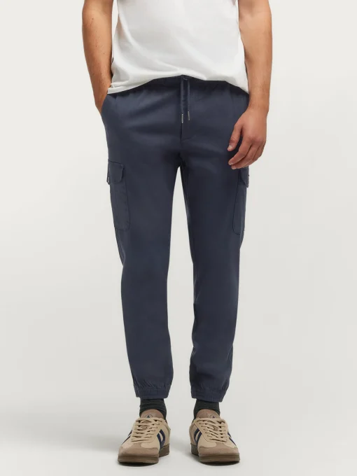 Cargo<Alvaro Moreno PANTALON BUFFORD Azul Marino