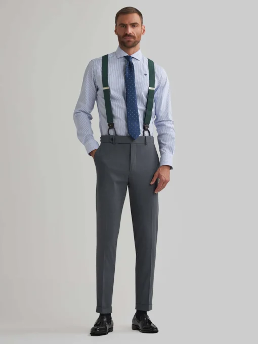 Trajes|Trajes<Alvaro Moreno PANTALON CAPO FIL A FIL Gris