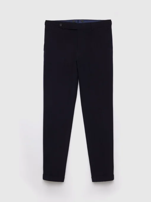 Trajes|Trajes<Alvaro Moreno PANTALON CAPO PLAIN Azul Marino