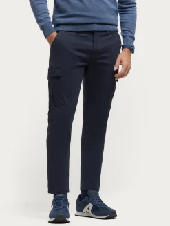 Cargo<Alvaro Moreno PANTALON CARGO ELVIS Azul Marino