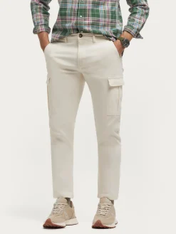 Cargo<Alvaro Moreno PANTALON CARGO ELVIS Crudo