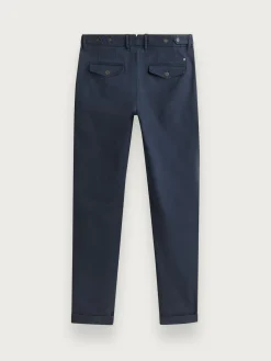 Chino<Alvaro Moreno PANTALON CARROT Azul Marino