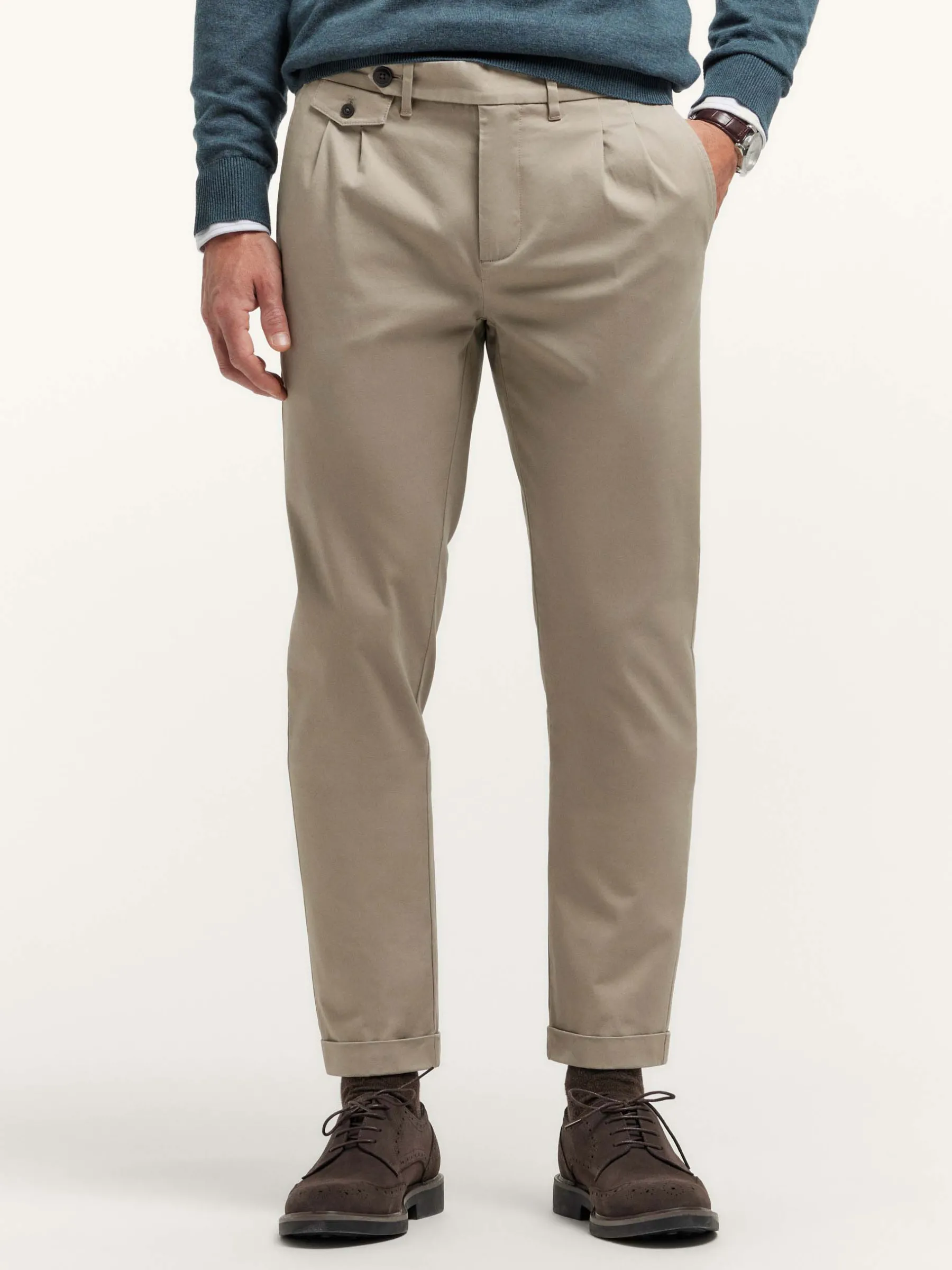 Chino<Alvaro Moreno PANTALON CARROT Beige