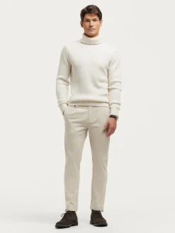 Chino<Alvaro Moreno PANTALON CARROT Crudo