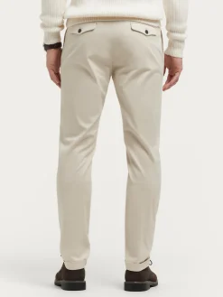 Chino<Alvaro Moreno PANTALON CARROT Crudo