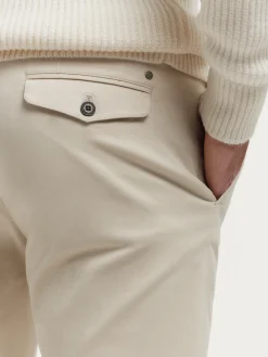 Chino<Alvaro Moreno PANTALON CARROT Crudo