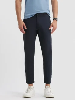 Chino<Alvaro Moreno PANTALON CHINO COMFORT Azul Marino